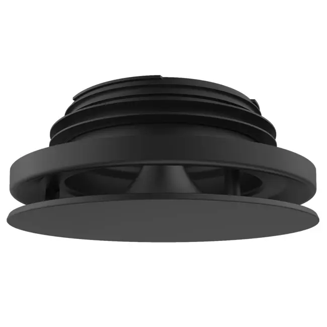 Vent-Axia Uniflexplus RV Z 125 mm válvula de suministro y drenaje ajustable - negro
