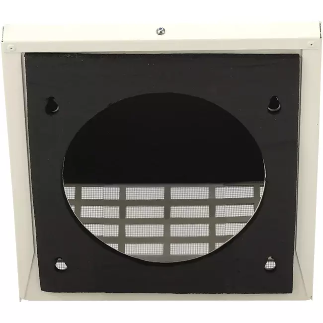 Tapa HRU wall Ø150 - RAL9010