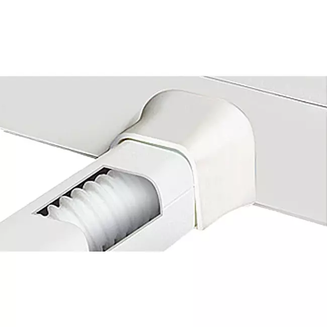 Conducto de climatización Climaplus Conector de conducto 3530 RAL 9010 BLANCO