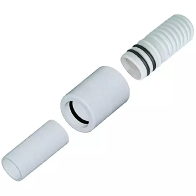 Manguito de conexión para manguera flexible