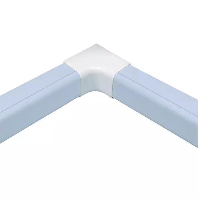 Conducto de climatización Climaplus Codo interior acodado 3530 RAL 9010 BLANCO