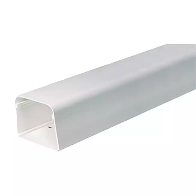 Climaplus conducto aire acondicionado 1,5m conducto 70x55mm RAL 9010 BLANCO