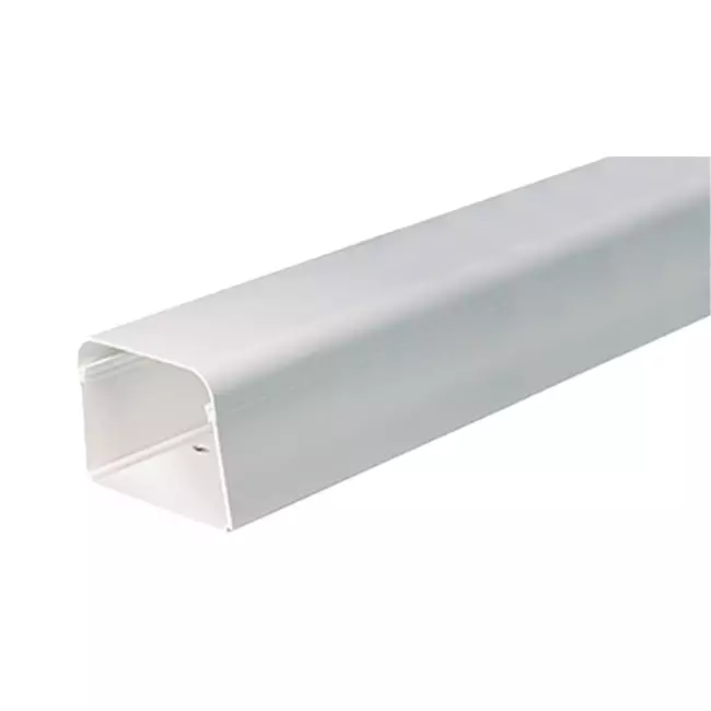 Climaplus conducto aire acondicionado 1,5m conducto 90x65mm RAL 9010 BLANCO