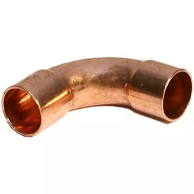 Codo de soldadura 90 ° versión larga 1/4
