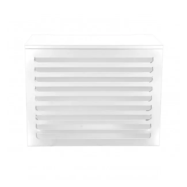 Carcasa para aire acondicionado y bomba de calor ClimaConnect, tamaño mediano, RAL 9010 Blanco