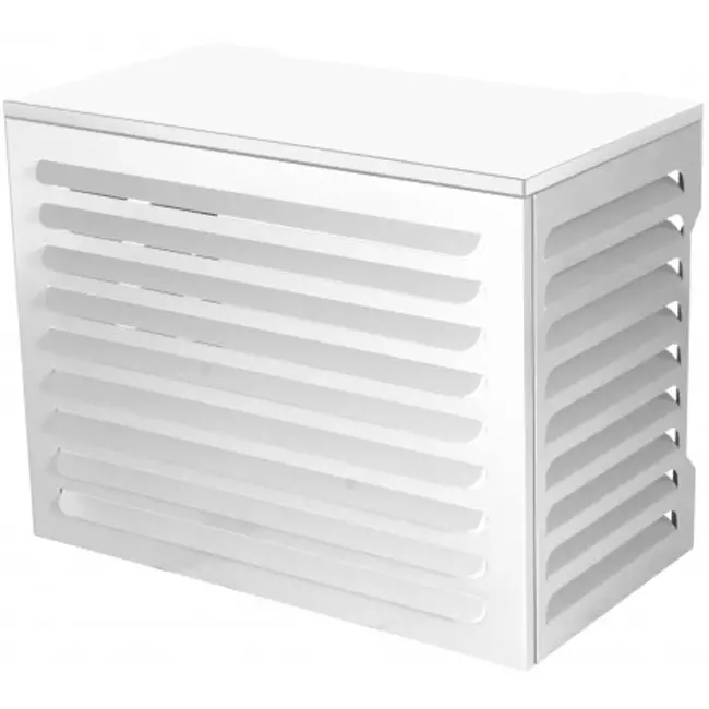Carcasa para aire acondicionado y bomba de calor ClimaConnect, tamaño pequeño, RAL 9010 Blanco