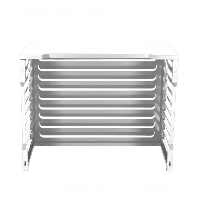 Carcasa para aire acondicionado y bomba de calor ClimaConnect, tamaño mediano, RAL 9010 Blanco