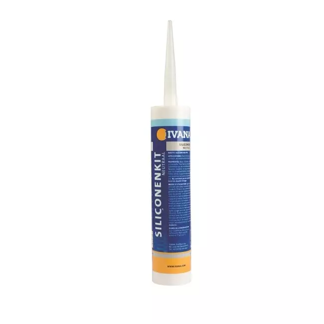 Sellador de silicona neutro transparente cartucho 310ml