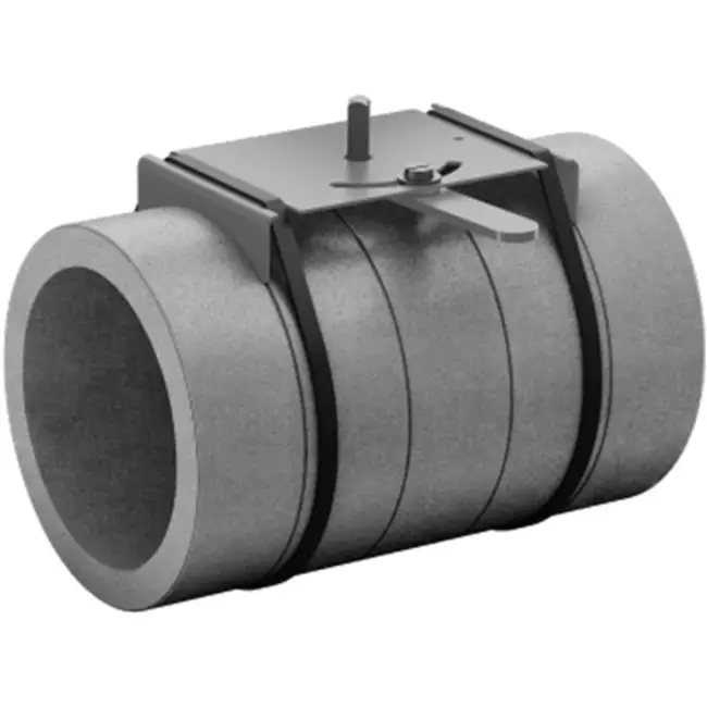 Trampilla de regulación aislada EPS diámetro 160mm
