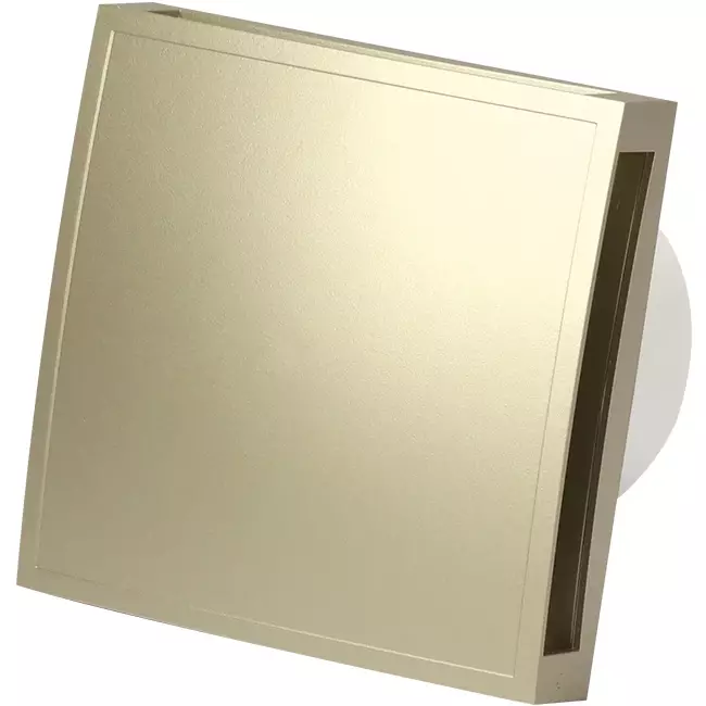Extractor de baño Ø 100 mm dorado - Design T100G