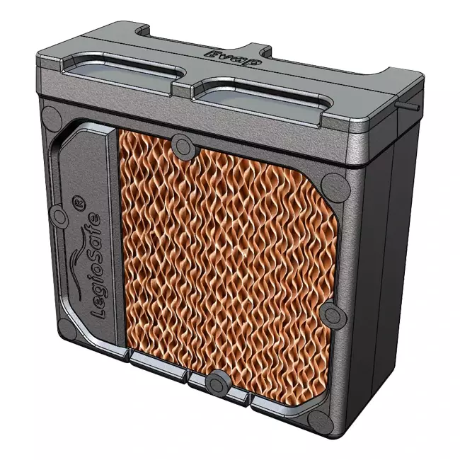 Cartucho de recambio para humidificador HomEvap - matriz y filtro de legionela