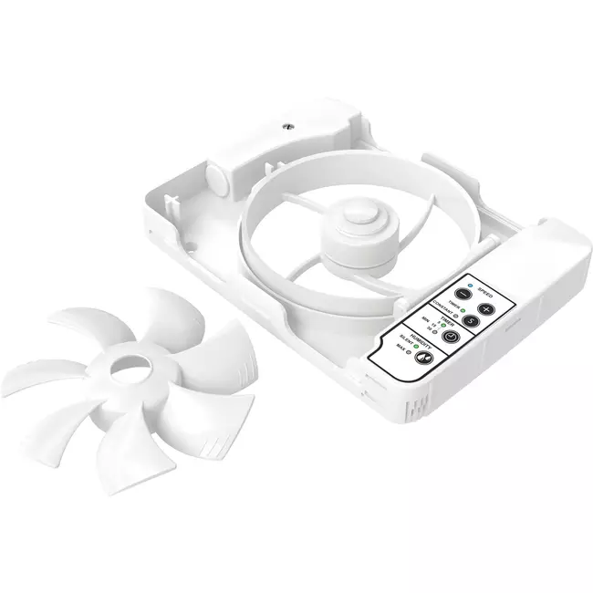 Extractor de baño Vent-Axia Lo-Carbon iQ de diseño plano Ø 100 - 125