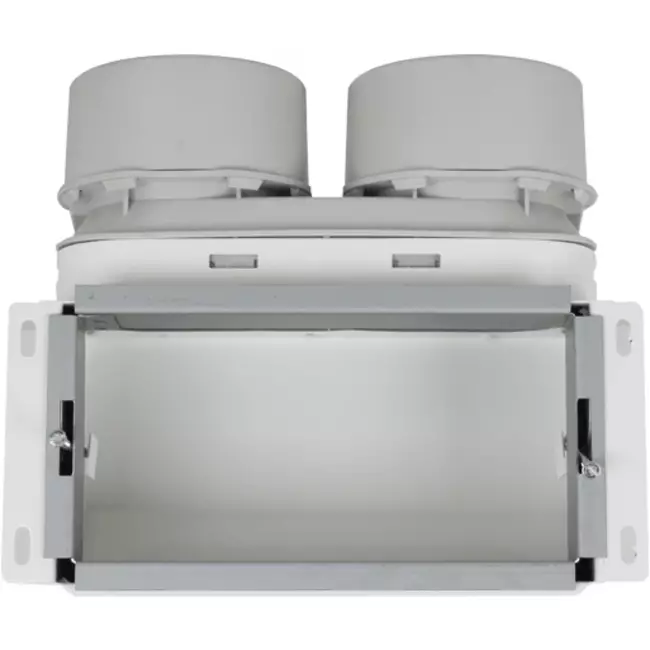 Conexión superior para colector de pared Vent-Axia Uniflexplus 2x Ø90 mm
