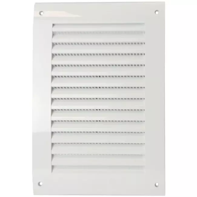 Rejilla de pared 250x170 mm blanco - N25