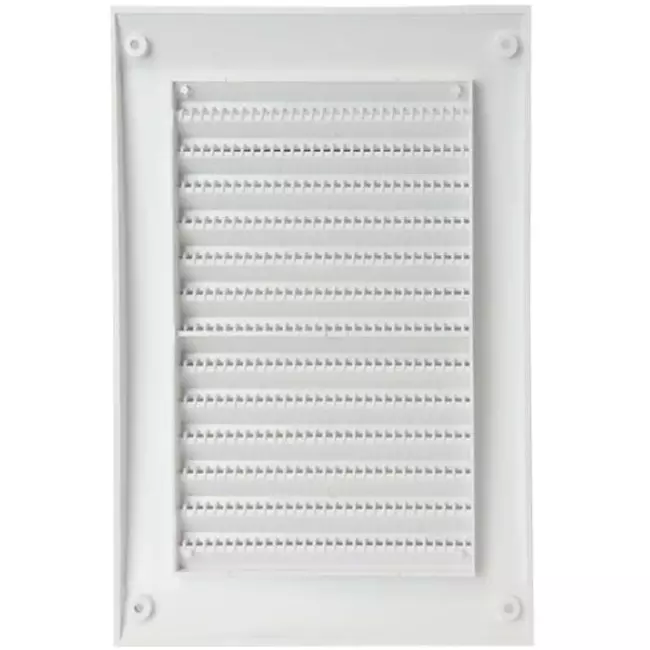Rejilla de pared 250x170 mm blanco - N25