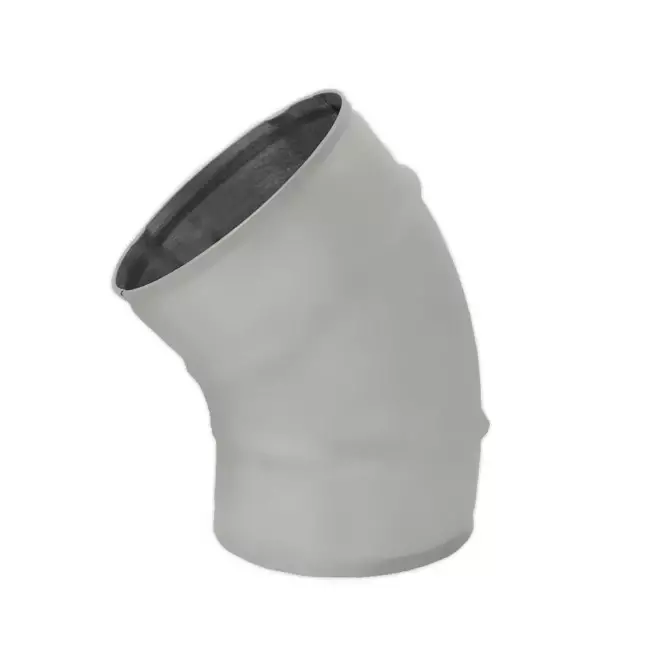 Spiro codo 315 mm 45 grados (sendz. zincado) RAL7035
