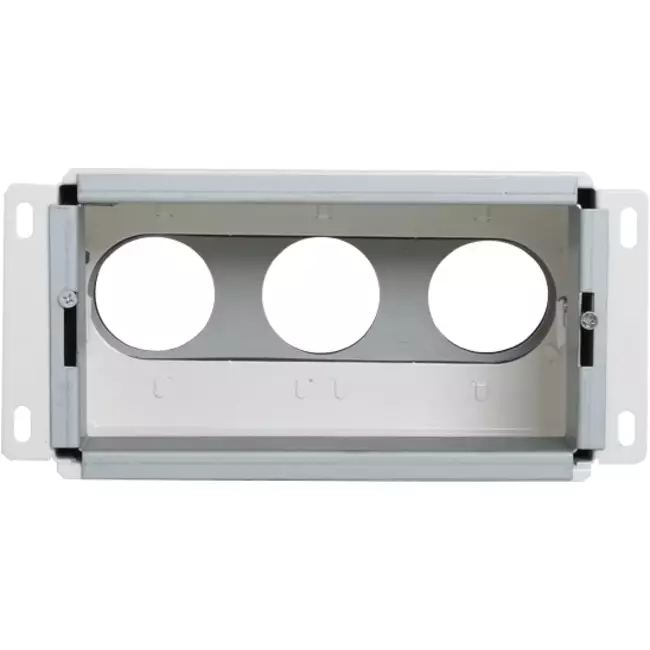 Colector de pared Vent-Axia Uniflexplus con conexión trasera Aislado 3x Ø69mm para conector de 200 x 100mm