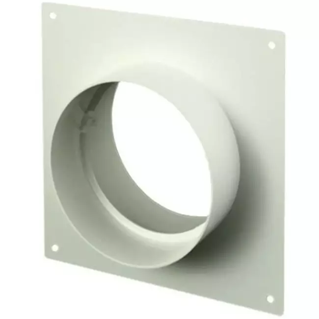 Placa de pared redonda de plástico de 150 mm de diámetro AFS150