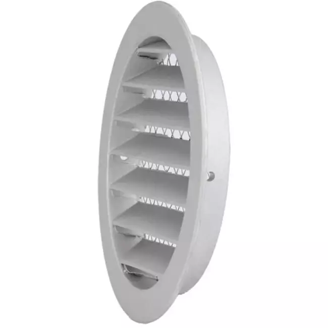 Rejilla exterior de aluminio Ø 80mm - DSAV080