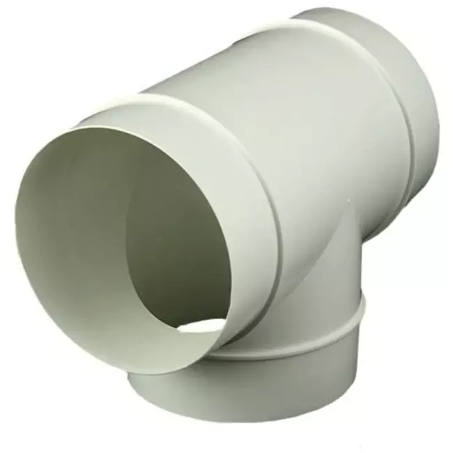 Pieza en T redonda de plástico diámetro: 150 mm - AT150