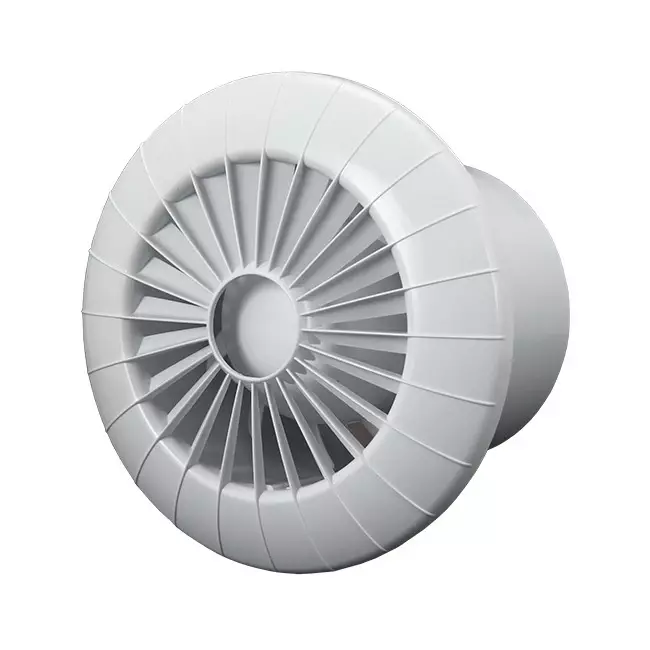 Extractor de baño Ø 100 mm blanco - aRid 100 BB HS