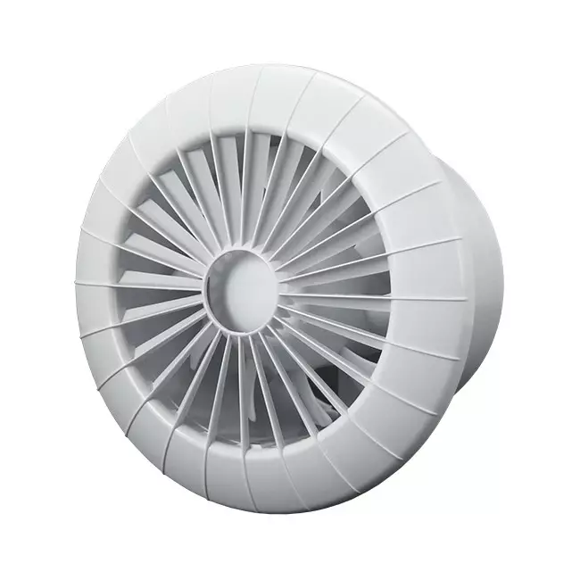 Extractor de baño Ø 120 mm blanco - aRid 120 BB
