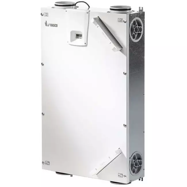 Unidad de ventilación mecánica con recuperación de calor  Vasco D150 Compact - 150  m³/h