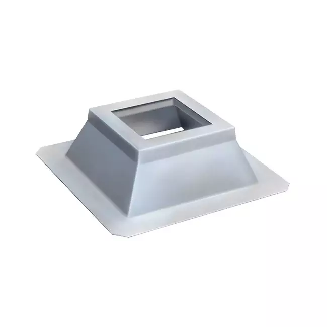 Itho Daalderop soporte térmico con aislante tamaño 2 RAL 9010 - DMP 526