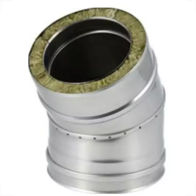 Diámetro DW 150 mm (150/200) curva 30º I316L/I304 (D0,5/0,6)