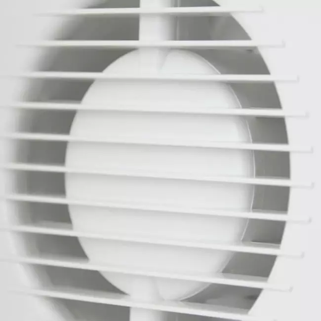 Extractor de baño redondo Ø 100 mm blanco - básico EA100