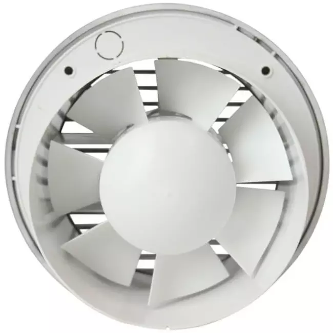 Extractor de baño redondo Ø 120 mm antracita - básico EA125A