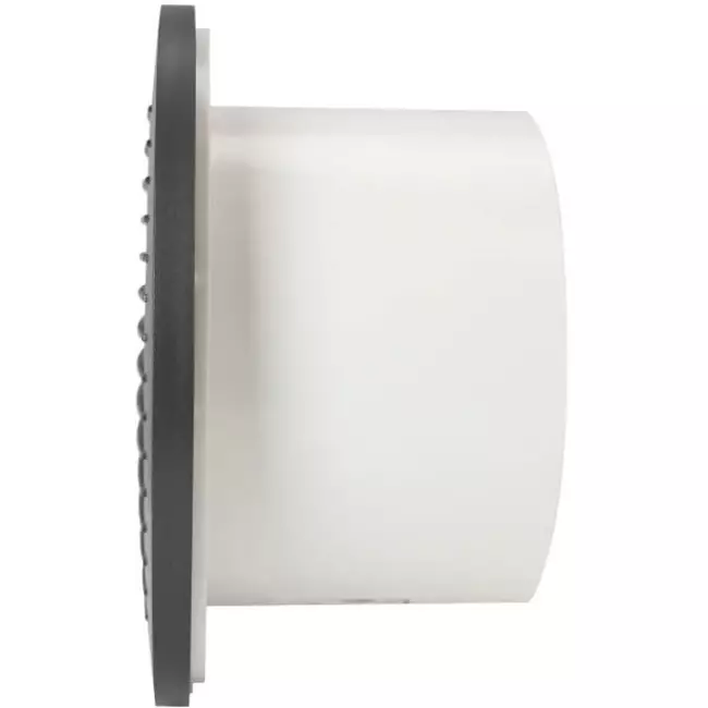 Extractor de baño redondo Ø 120 mm antracita - básico EA125A