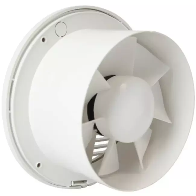 Extractor de baño redondo Ø 150 mm blanco - básico EA150