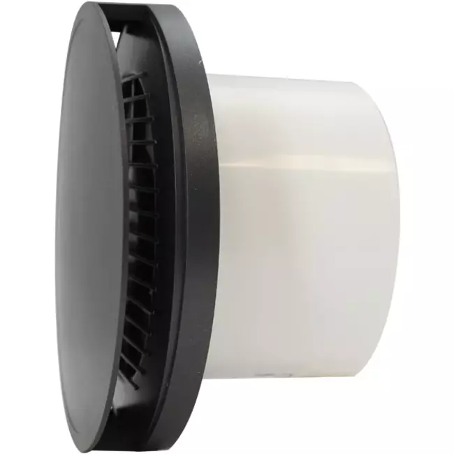 Extractor de baño redondo Ø 100mm antracita - Design EAT100A