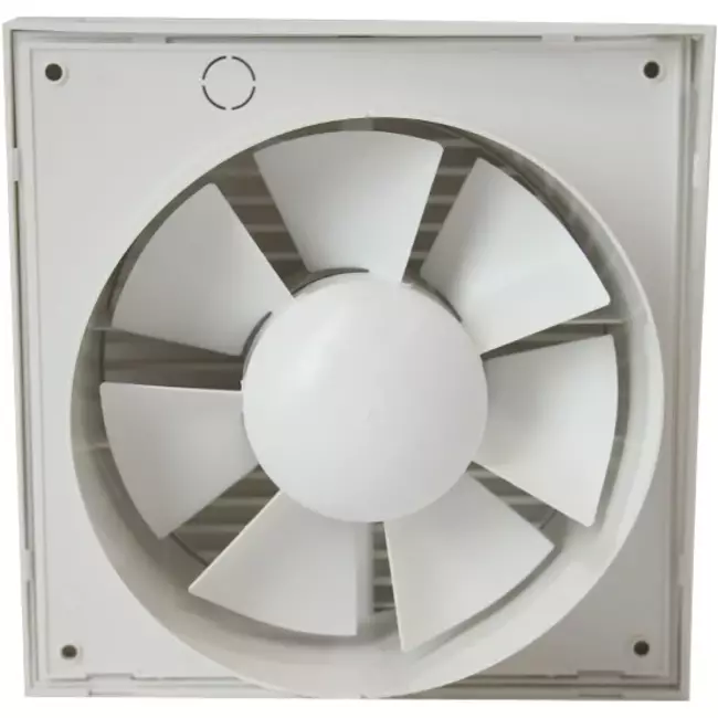 Extractor de baño Ø 100 mm blanco con temporizador - Design EET100T
