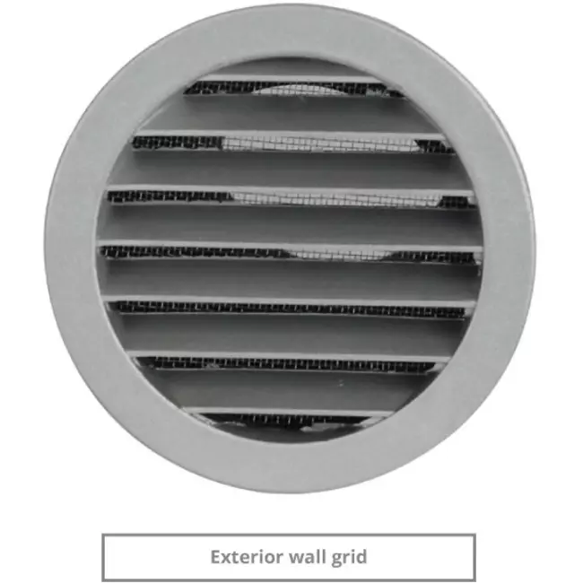 Pasamuros de ventilación aislado para ventilación natural diámetro 125 mm - SPK2-125