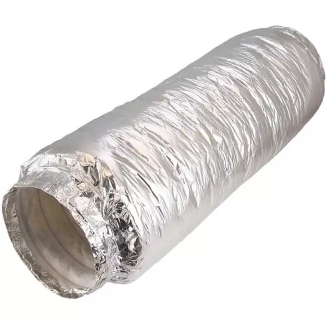 Silenciador flexible no tejido con diámetro de conexión: 250 mm longitud 1000 mm