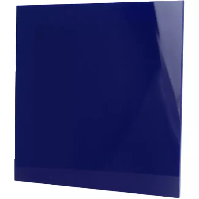 Rejilla 15x15cm con panel frontal de color blanco azul