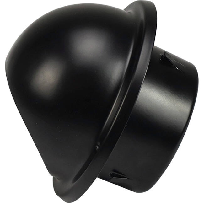 Rejilla esférica de acero inoxidable 125 mm tránsito pared - EL-SS-B125 SS RAL9005