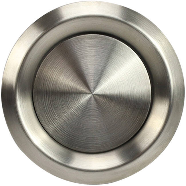 Válvula de ventilación de acero inoxidable de 125 mm de escape y suministro con muelles de fricción - DVI-C125