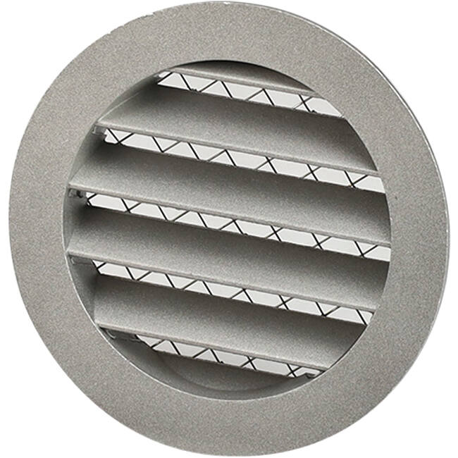 Difusor de pared 400mm aire exterior aluminio - EL-A-RLP400