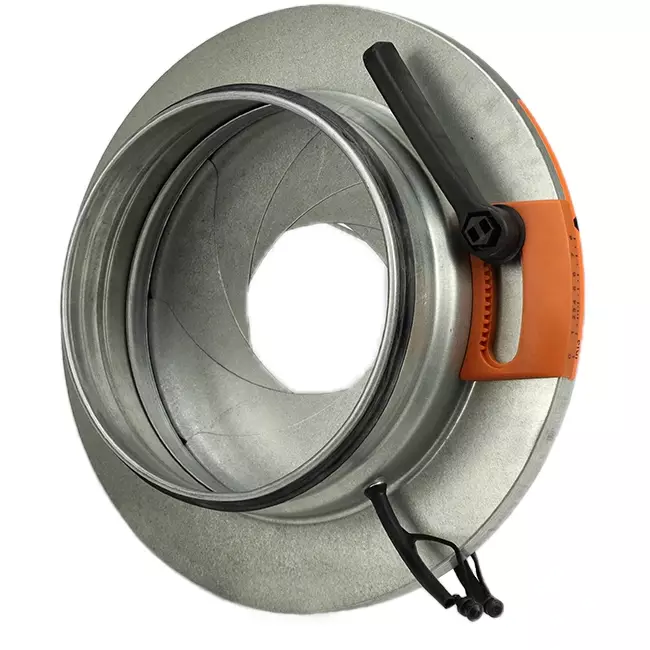 Aleta de iris 80 mm - Sendzimir acero galvanizado - IRIS80