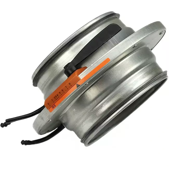 Aleta de iris 80 mm - Sendzimir acero galvanizado - IRIS80