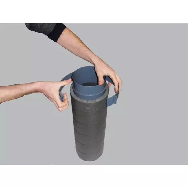Acoplamiento Ubbink Aerfoam 125 mm