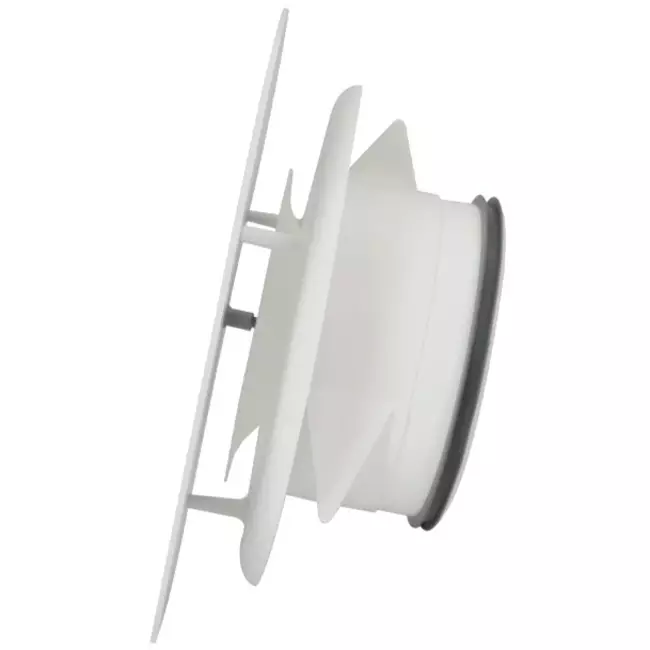 Válvula RLV Imaginair cuadrado Ø 125mm - muelles de instalación + anillo - blanco