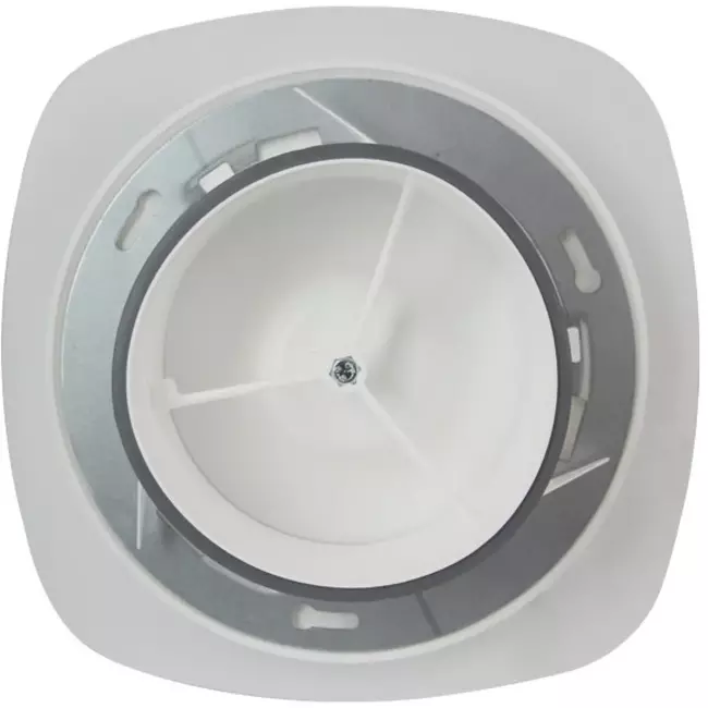 Válvula RLV Imaginair cuadrado Ø 125mm - muelles de instalación + anillo - blanco