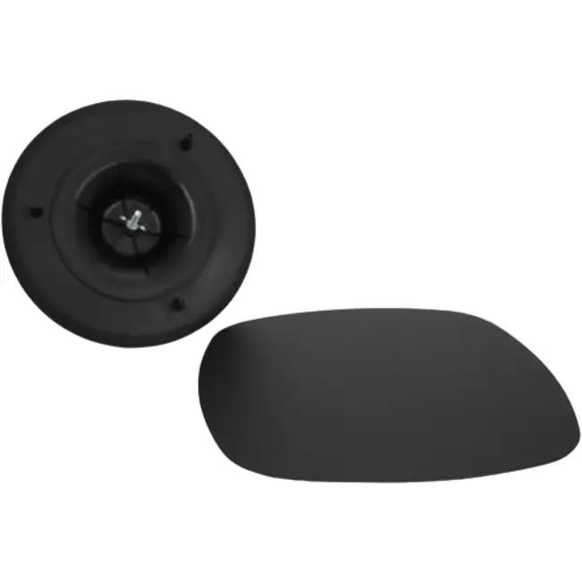 Válvula RLV Imaginair cuadrado Ø 125mm - muelles de instalación + anillo - negro