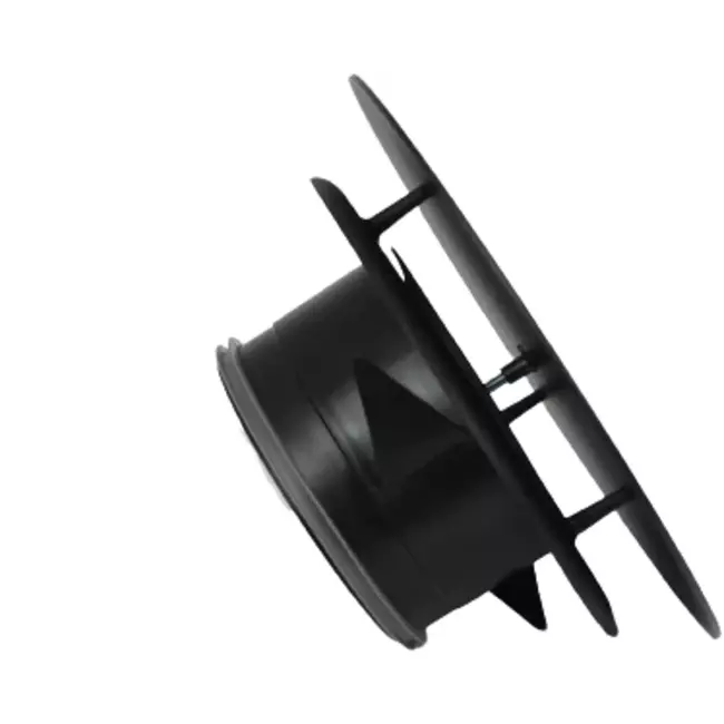 Válvula RLV Imaginair grande Ø 125 mm - muelles de instalación + anillo - negro