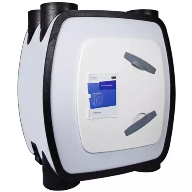 Unidad de VMC con recuperación de calor ETAP Itho Daalderop HRU 350 ECO LR RFT Low-rise 350 m³/h - enchufe euro