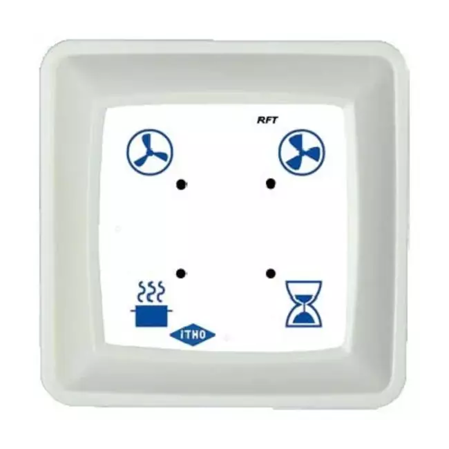 Transmisor inalámbrico RFT crema/blanco para Demandflow ITHO(536-0146)